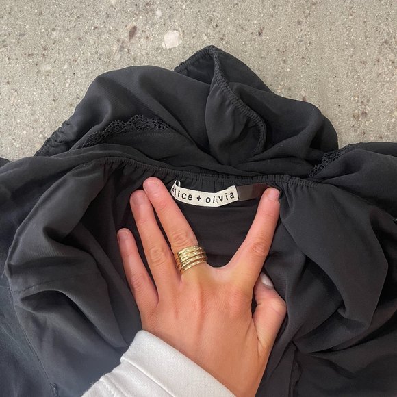 Alice and Olivia Halter Neck Top - Picture 4 of 7